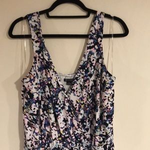 I Heart Ronson Floral Jumpsuit Size Large